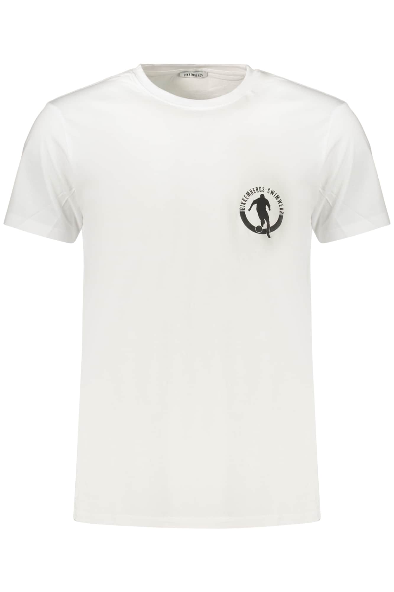 Bikkembergs hombre manga corta t-camisa naranja