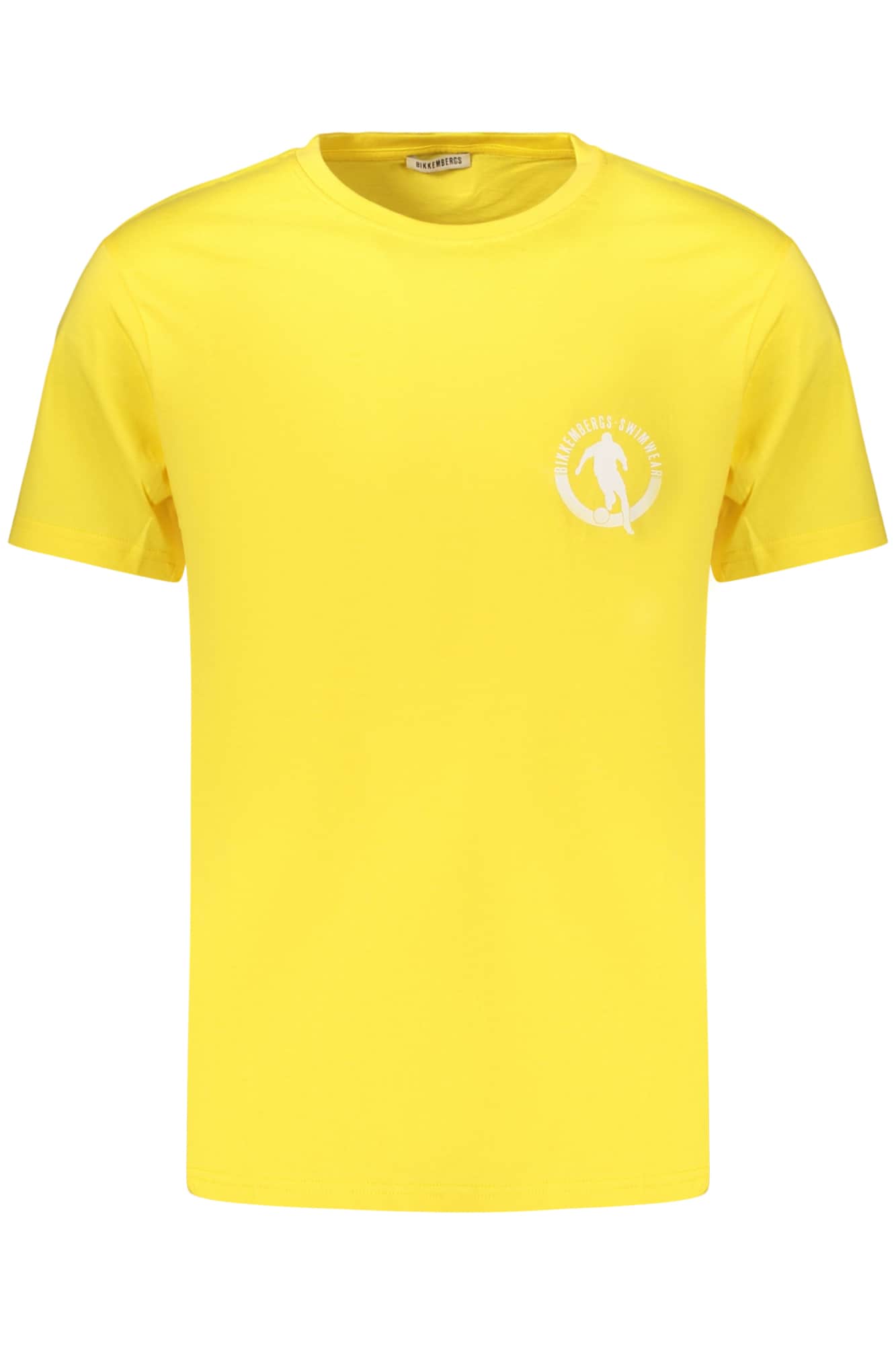 Bikkembergs hombre manga corta t-camisa naranja