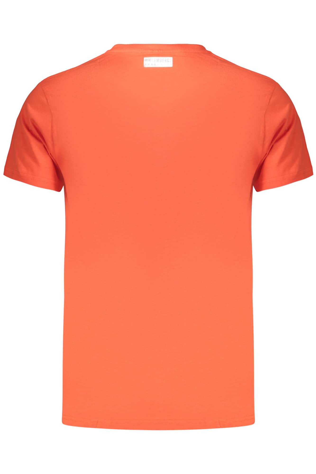 Bikkembergs hombre manga corta t-camisa naranja