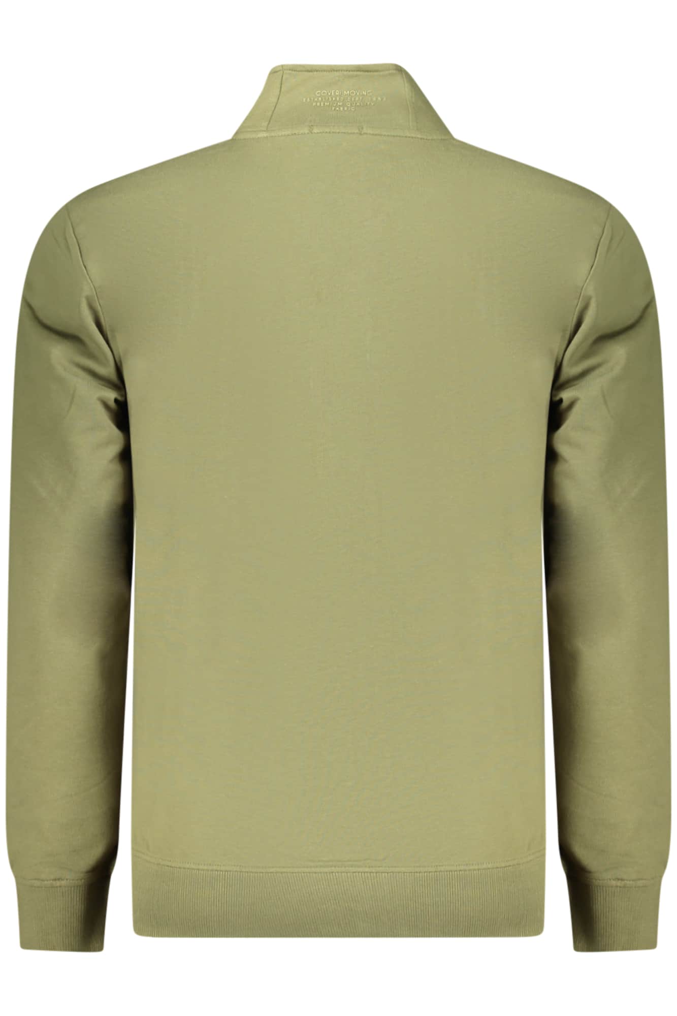 Coveri Moving hombre azul con cremallera sudadera