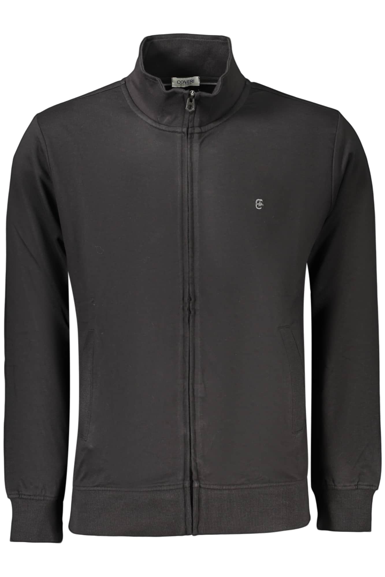 Coveri Moving hombre azul con cremallera sudadera