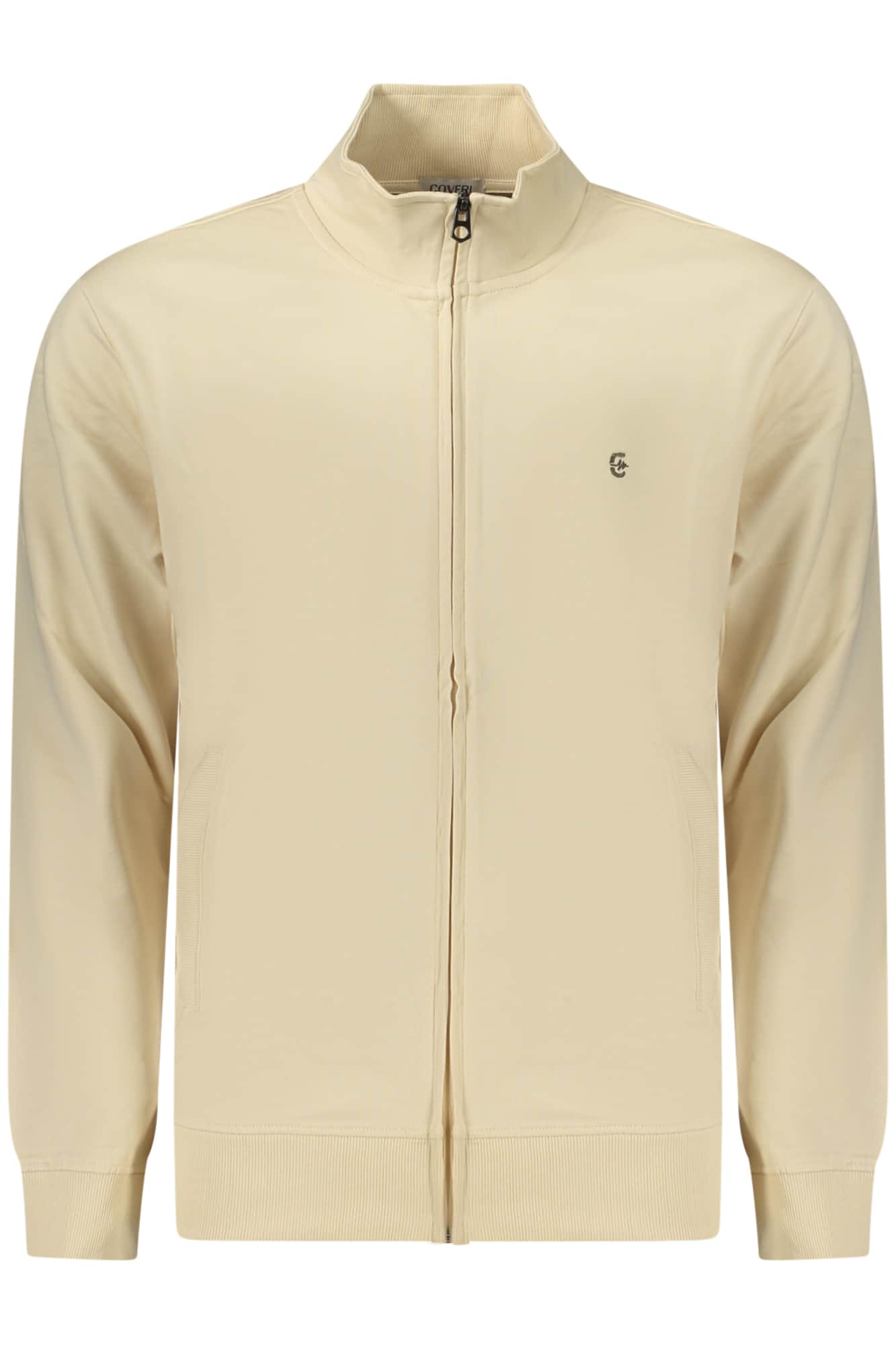 Coveri Moving hombre azul con cremallera sudadera