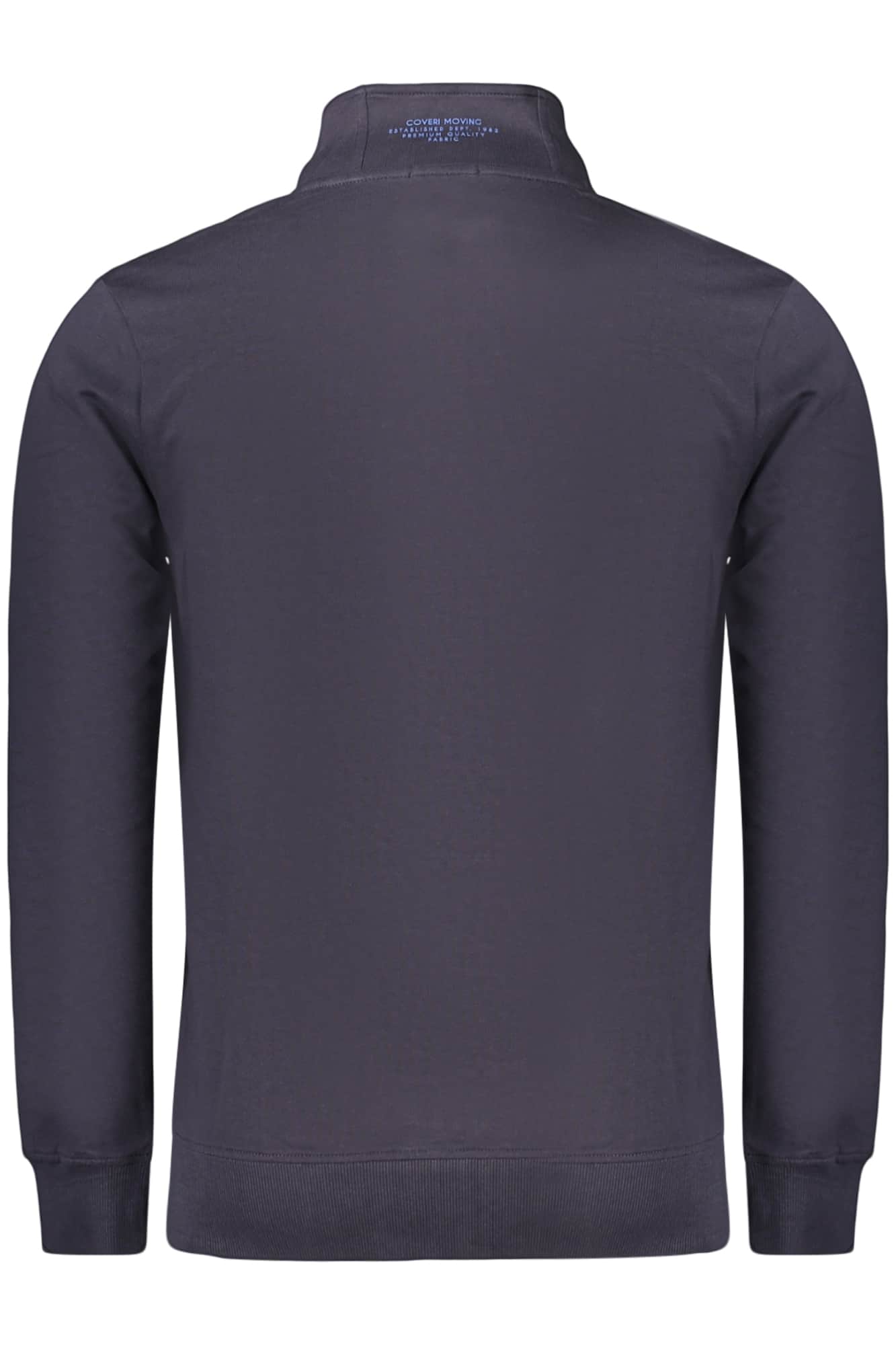 Coveri Moving hombre azul con cremallera sudadera
