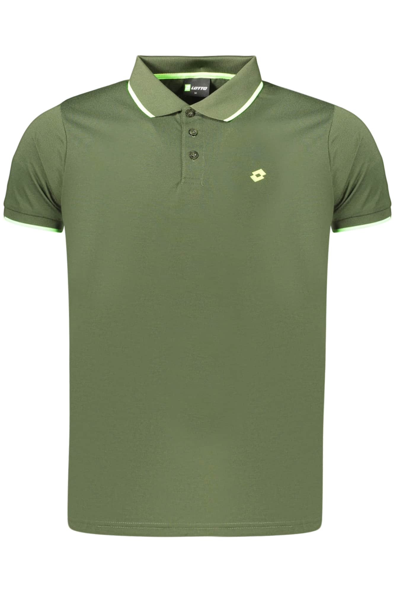 Lotto hombre manga corta polo azul