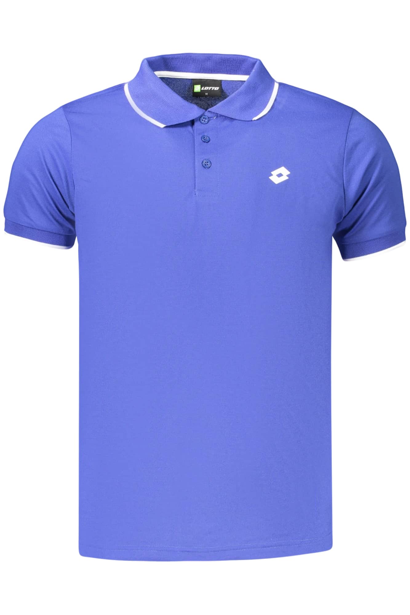 Lotto hombre manga corta polo azul