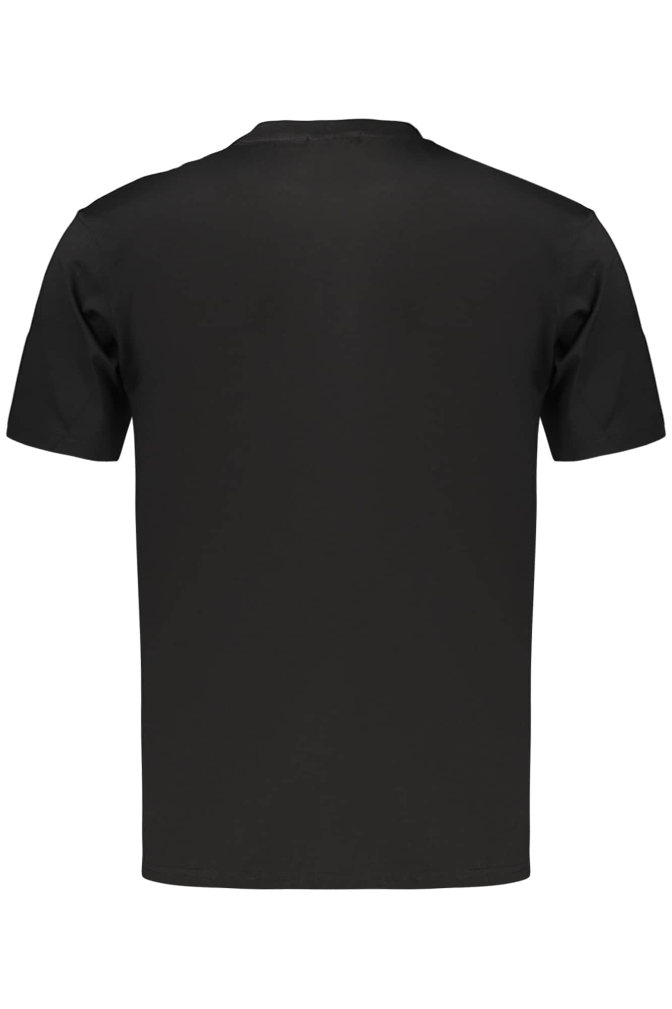 Fila hombre manga corta t-camisa negro