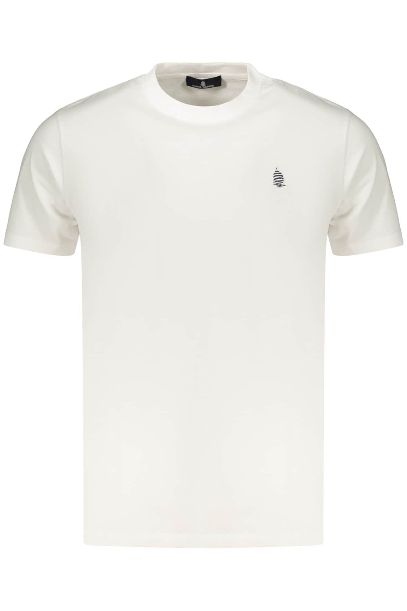 Marina Yachting hombre manga corta t-camisa blanco