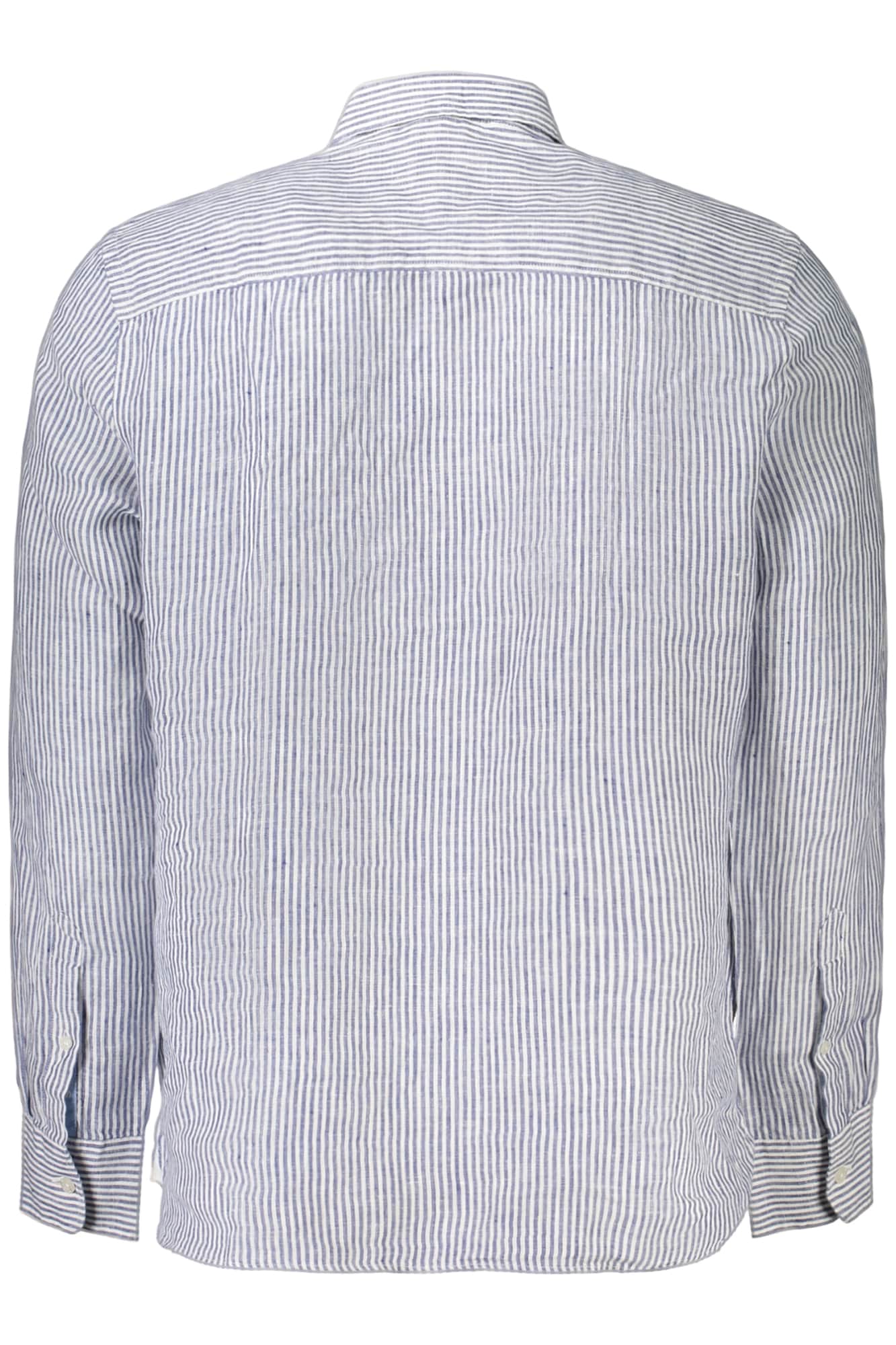 North Sails hombre manga larga camisa, azul