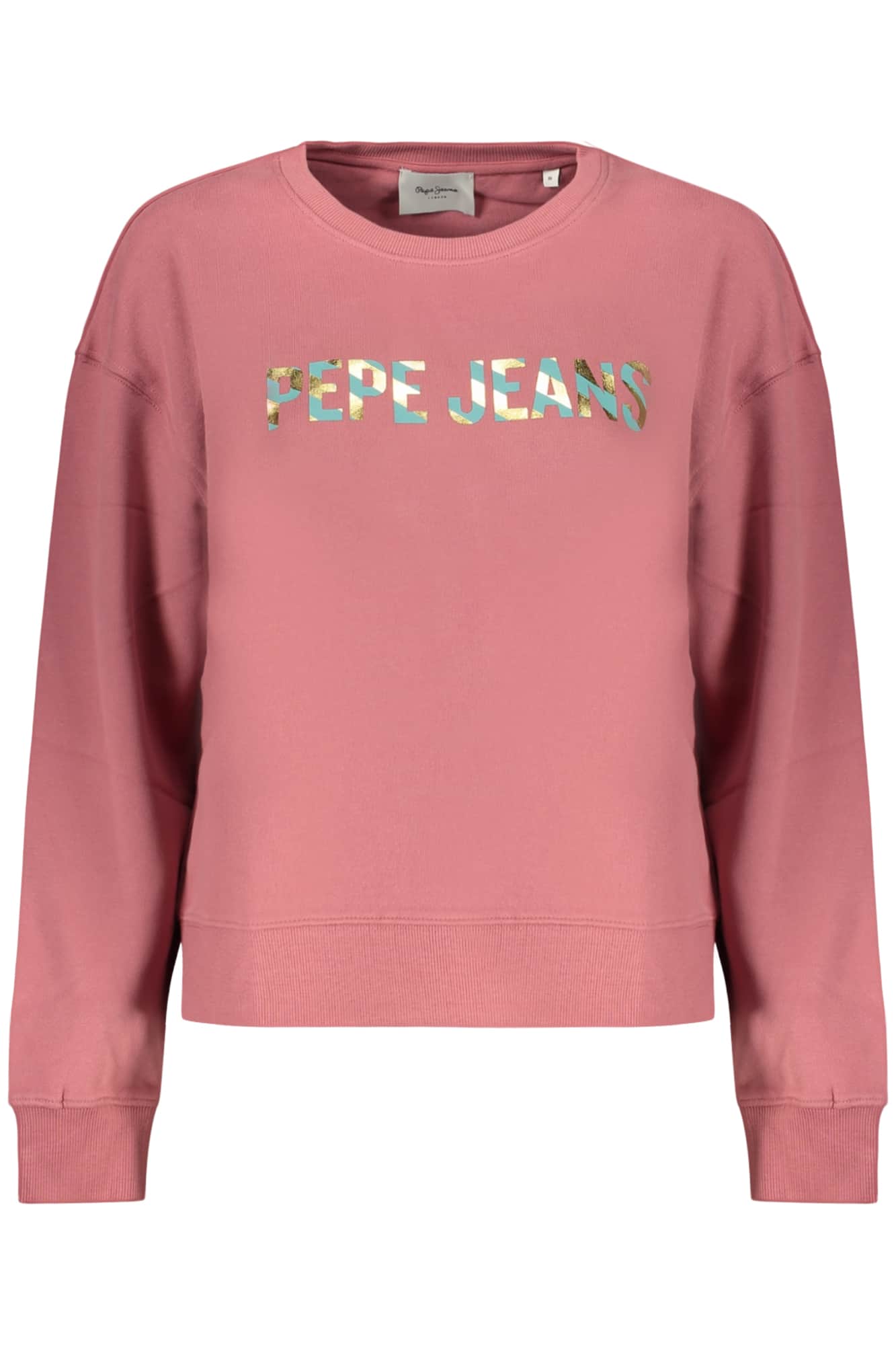 Pepe vaqueros mujer blanco con cremallera sudadera