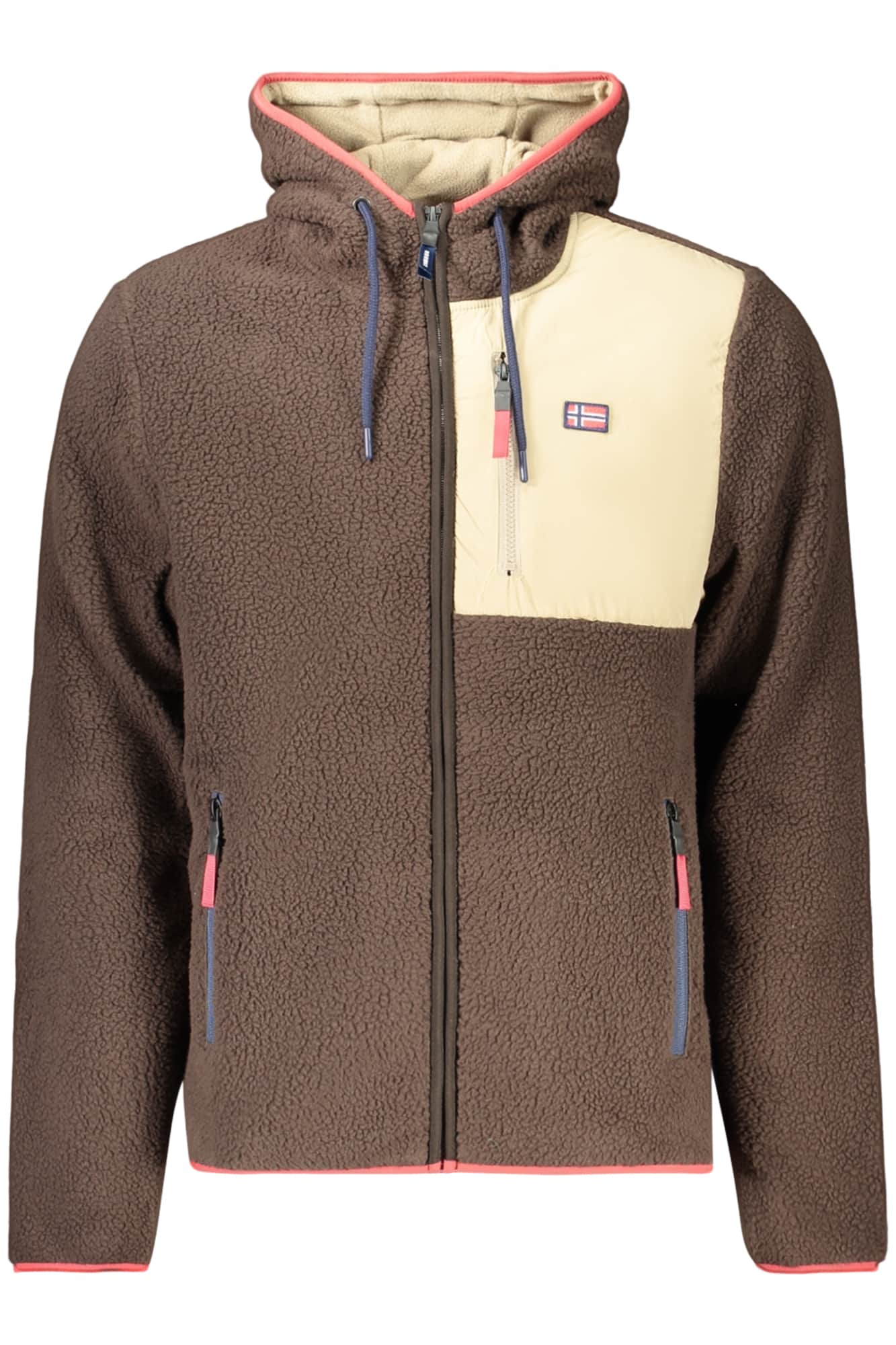 Norway 1963 hombre azul con cremallera sudadera