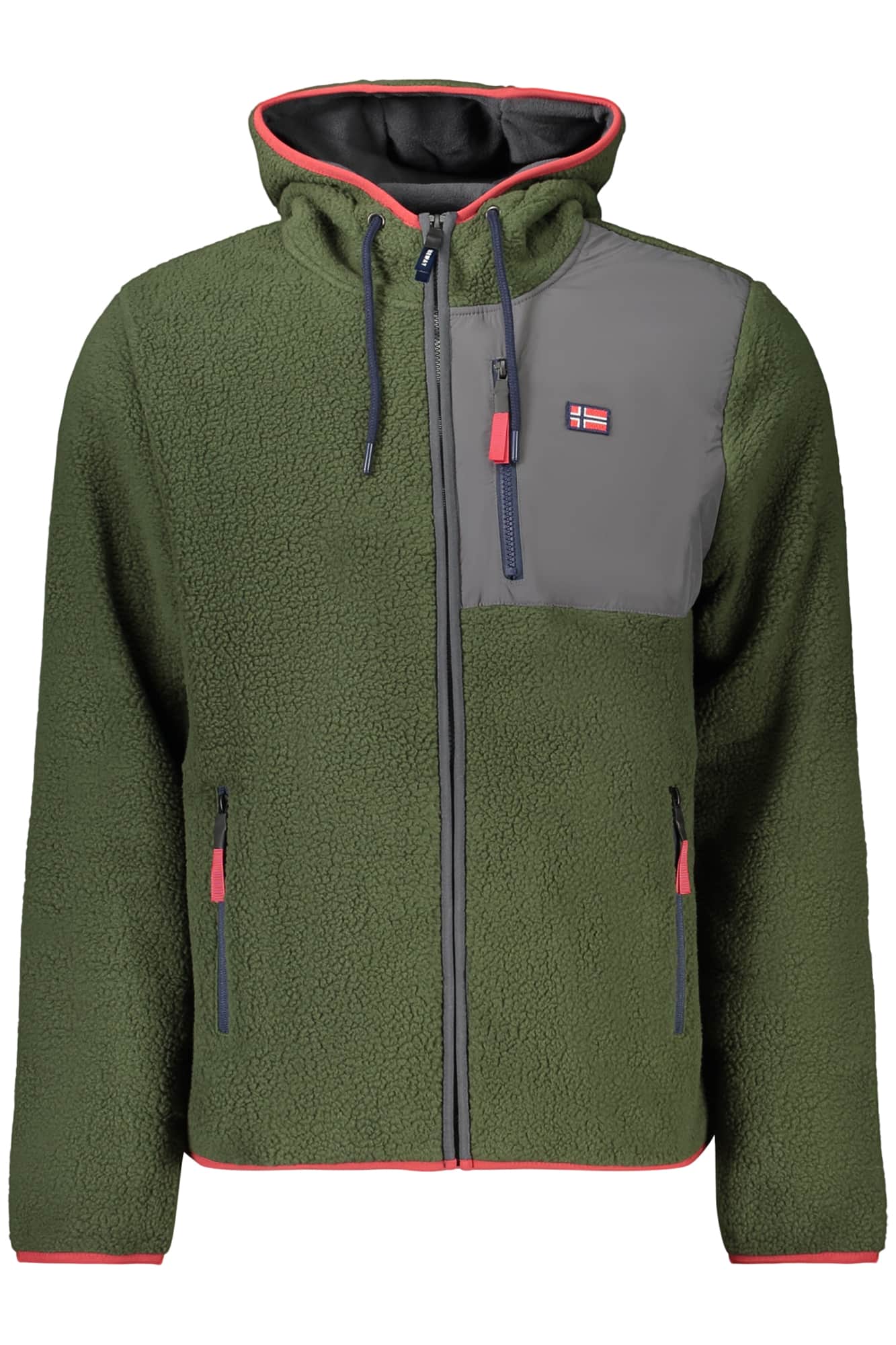 Norway 1963 hombre azul con cremallera sudadera