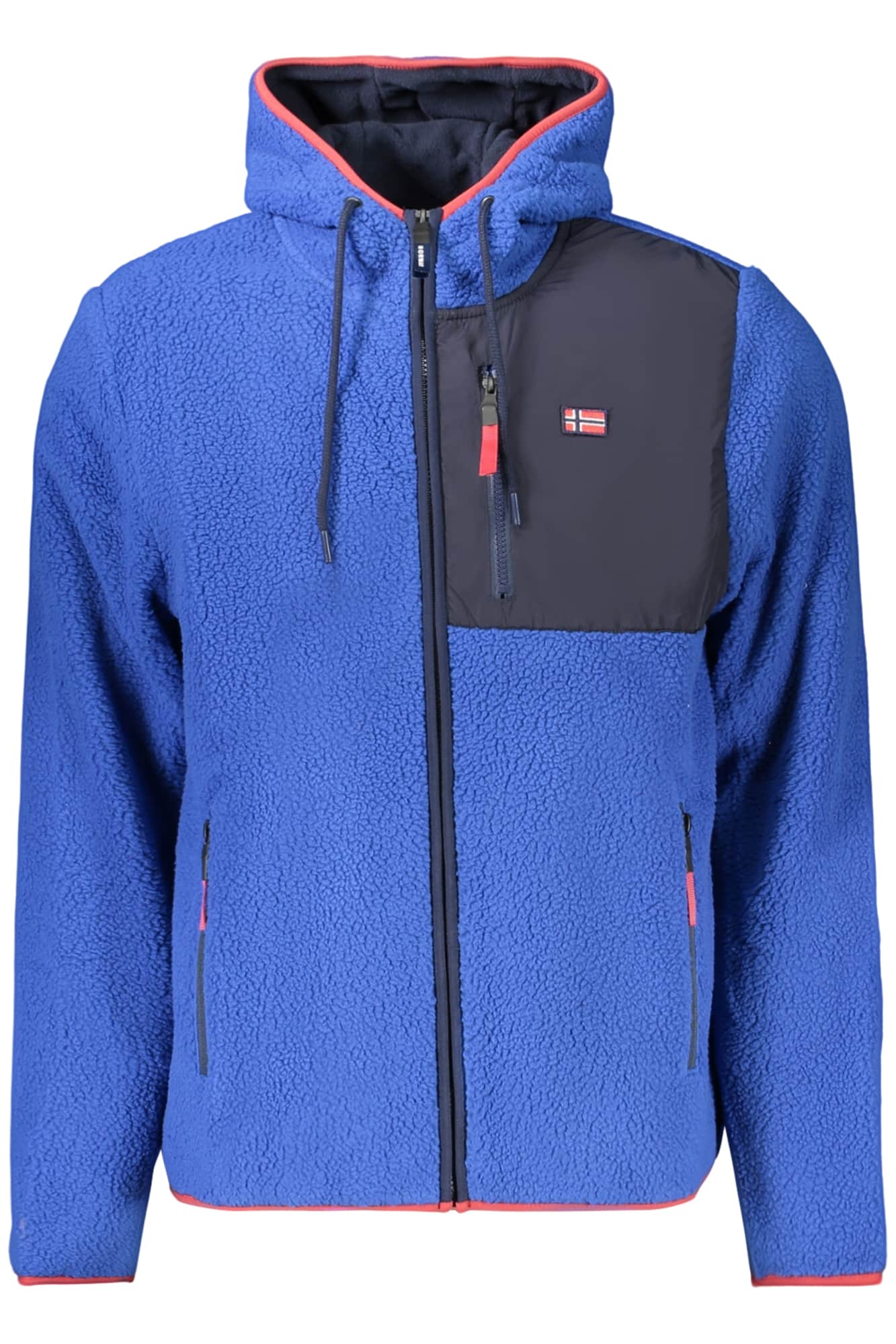 Norway 1963 hombre azul con cremallera sudadera