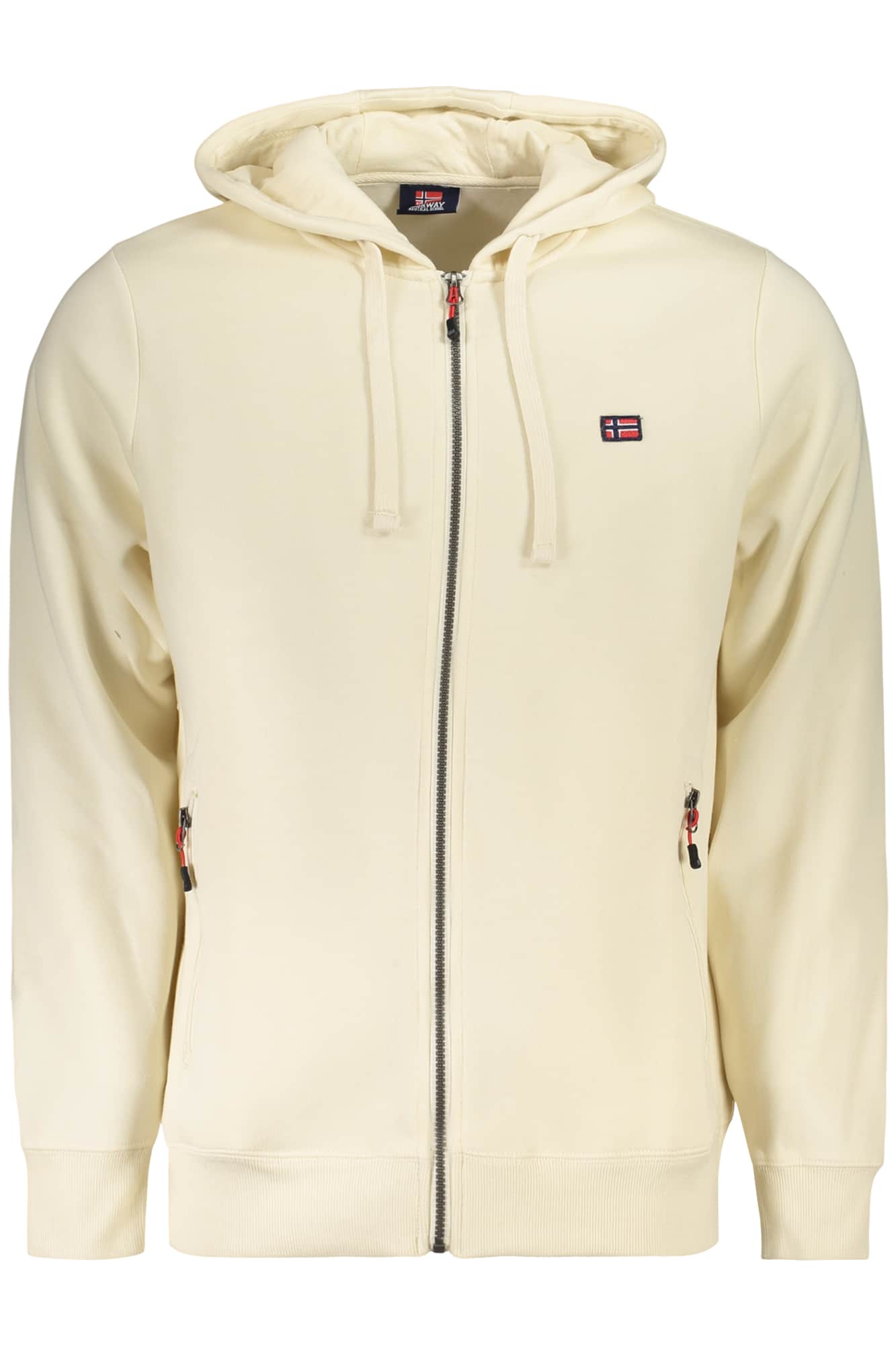 Norway 1963 hombre marrón con cremallera sudadera