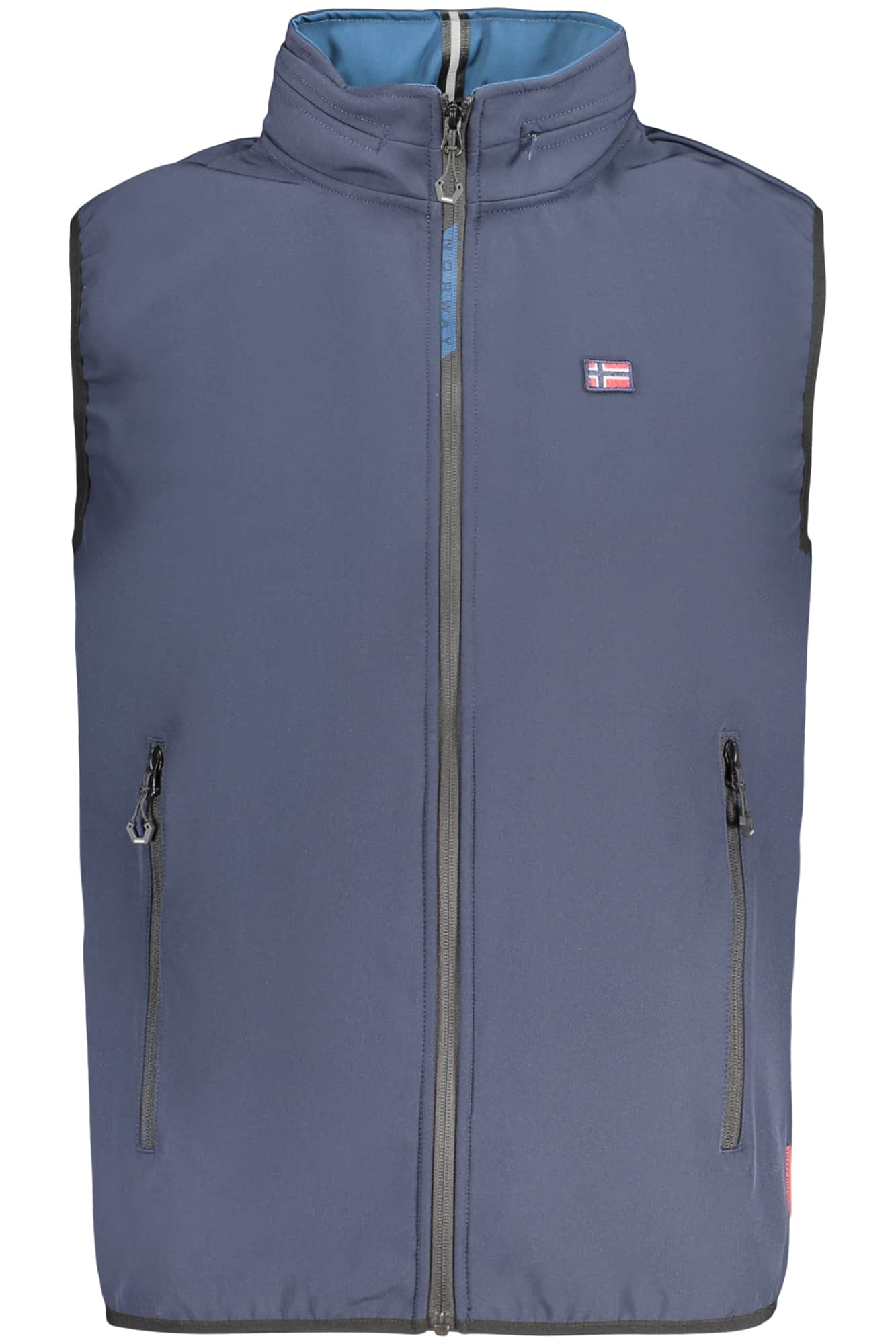 Norway 1963 hombre azul sin mangas chaqueta