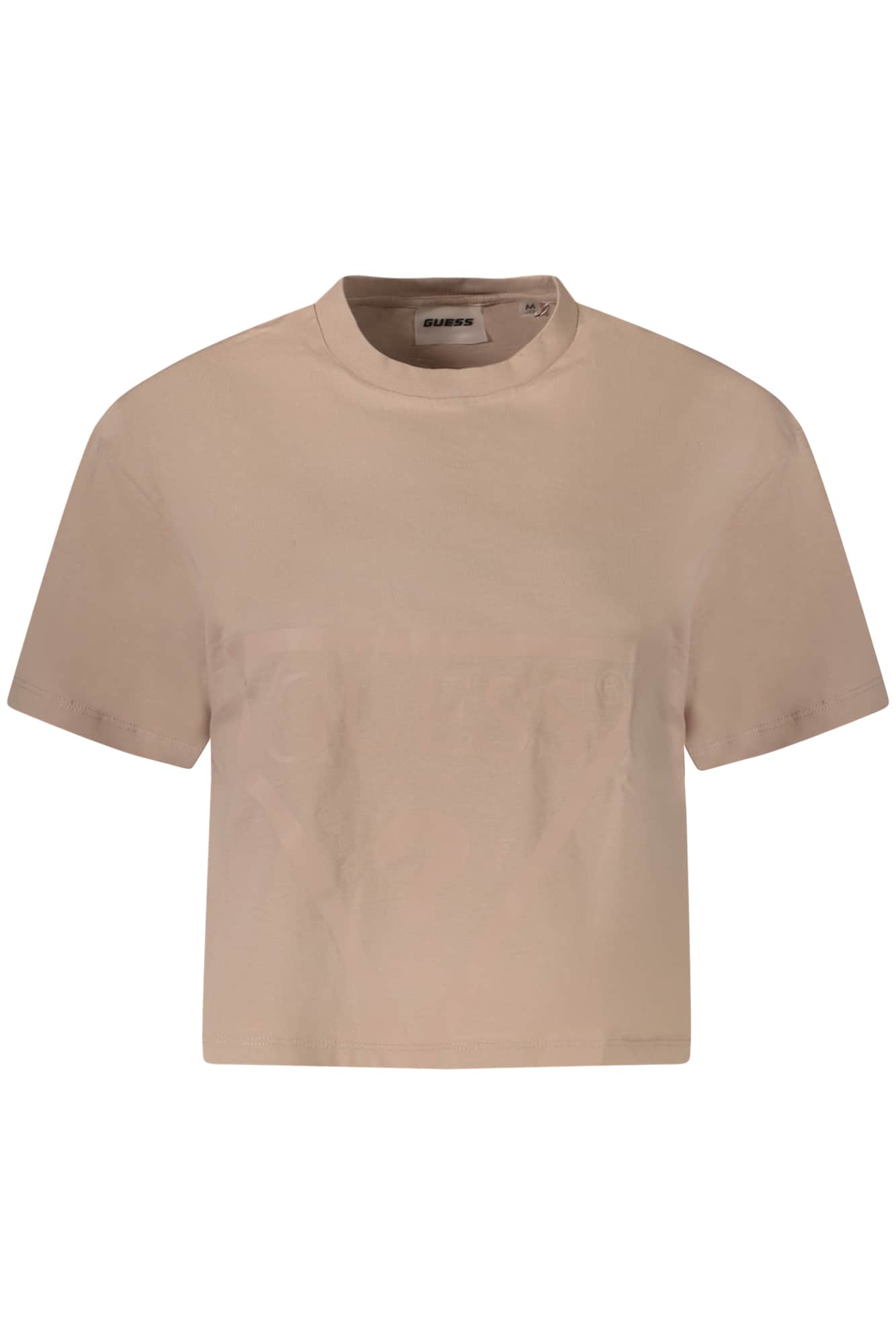 Guess vaqueros mujer manga corta t-camisa rosa
