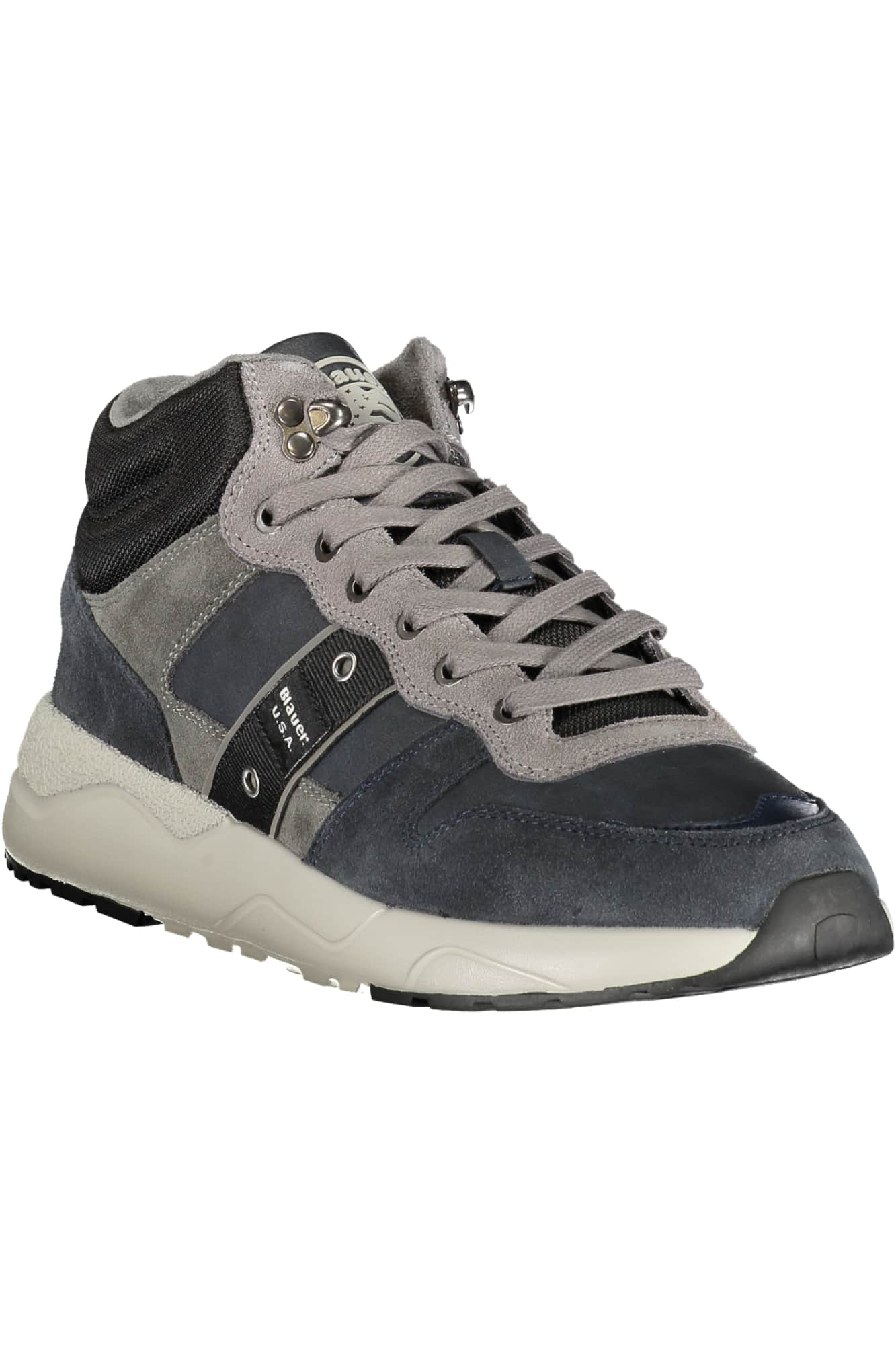 Blauer hombre zapatillas deportivas marrón