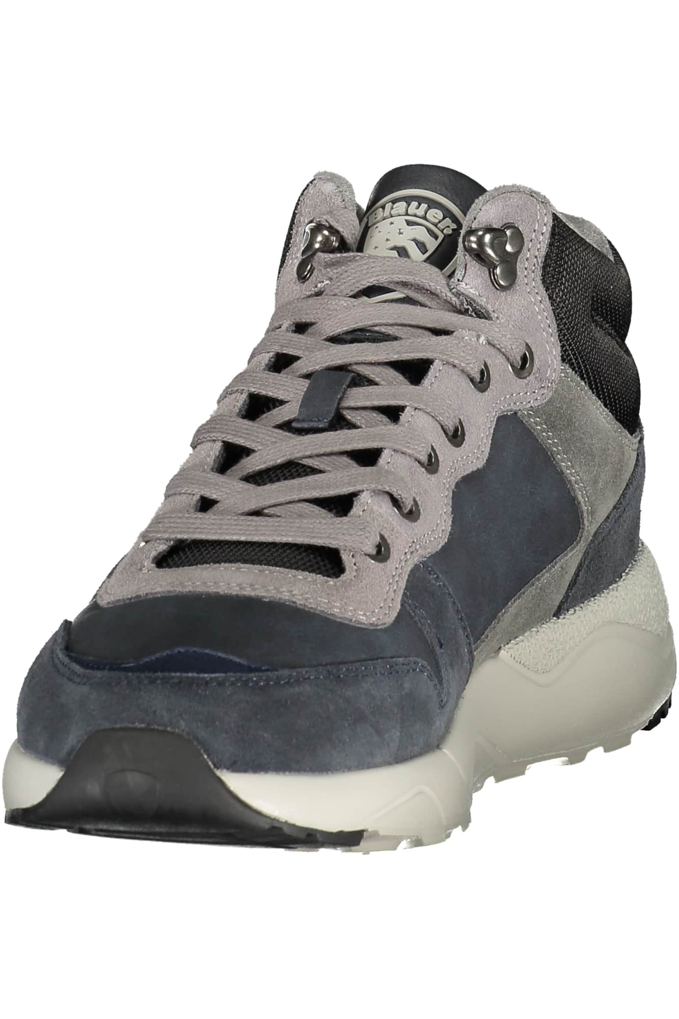 Blauer hombre zapatillas deportivas marrón