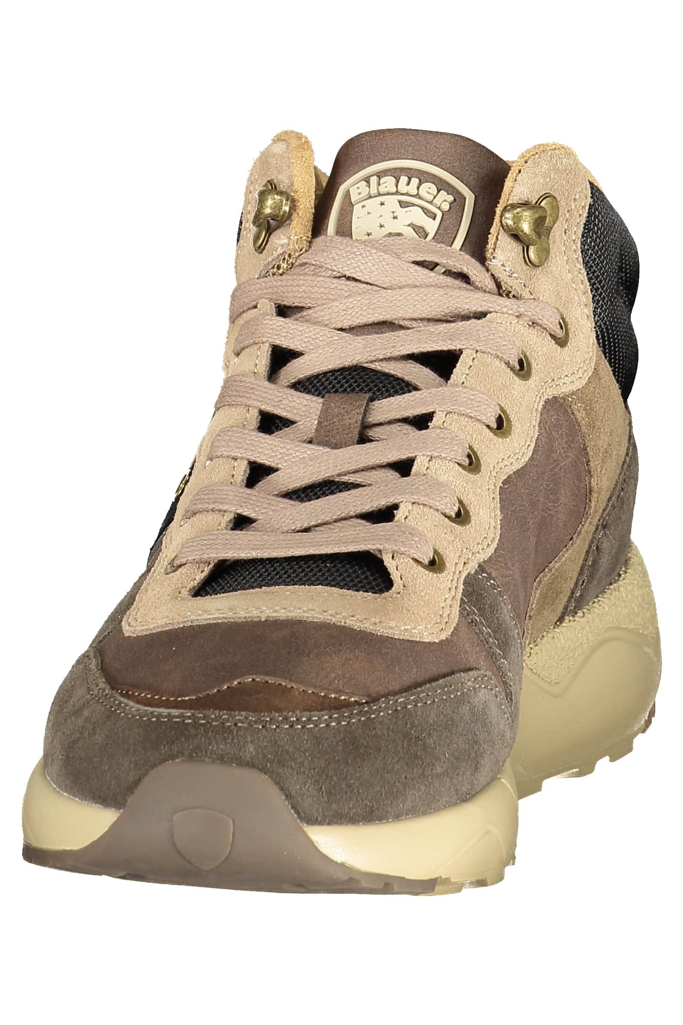 Blauer hombre zapatillas deportivas marrón