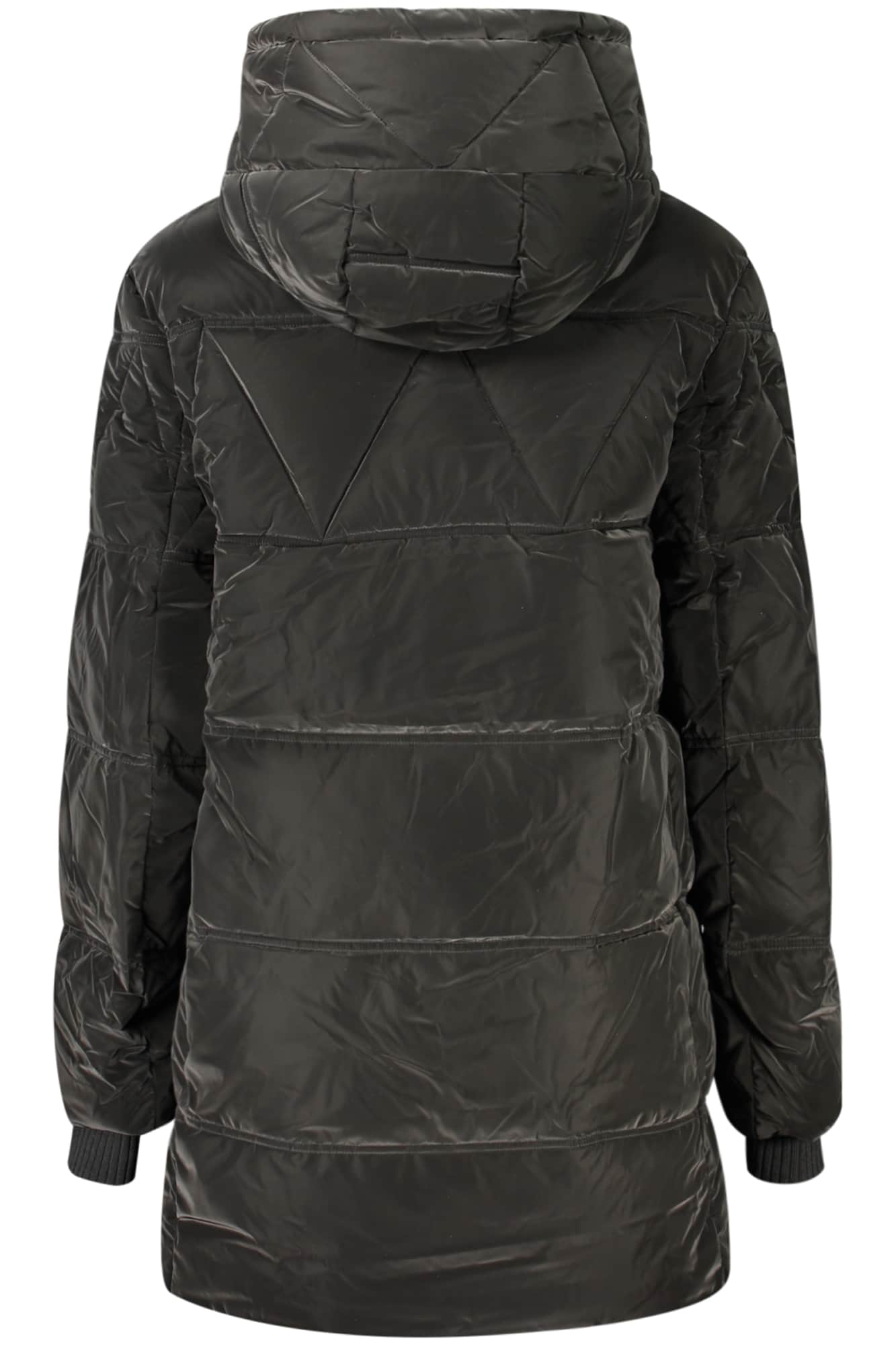 Desigual mujer negro abrigo