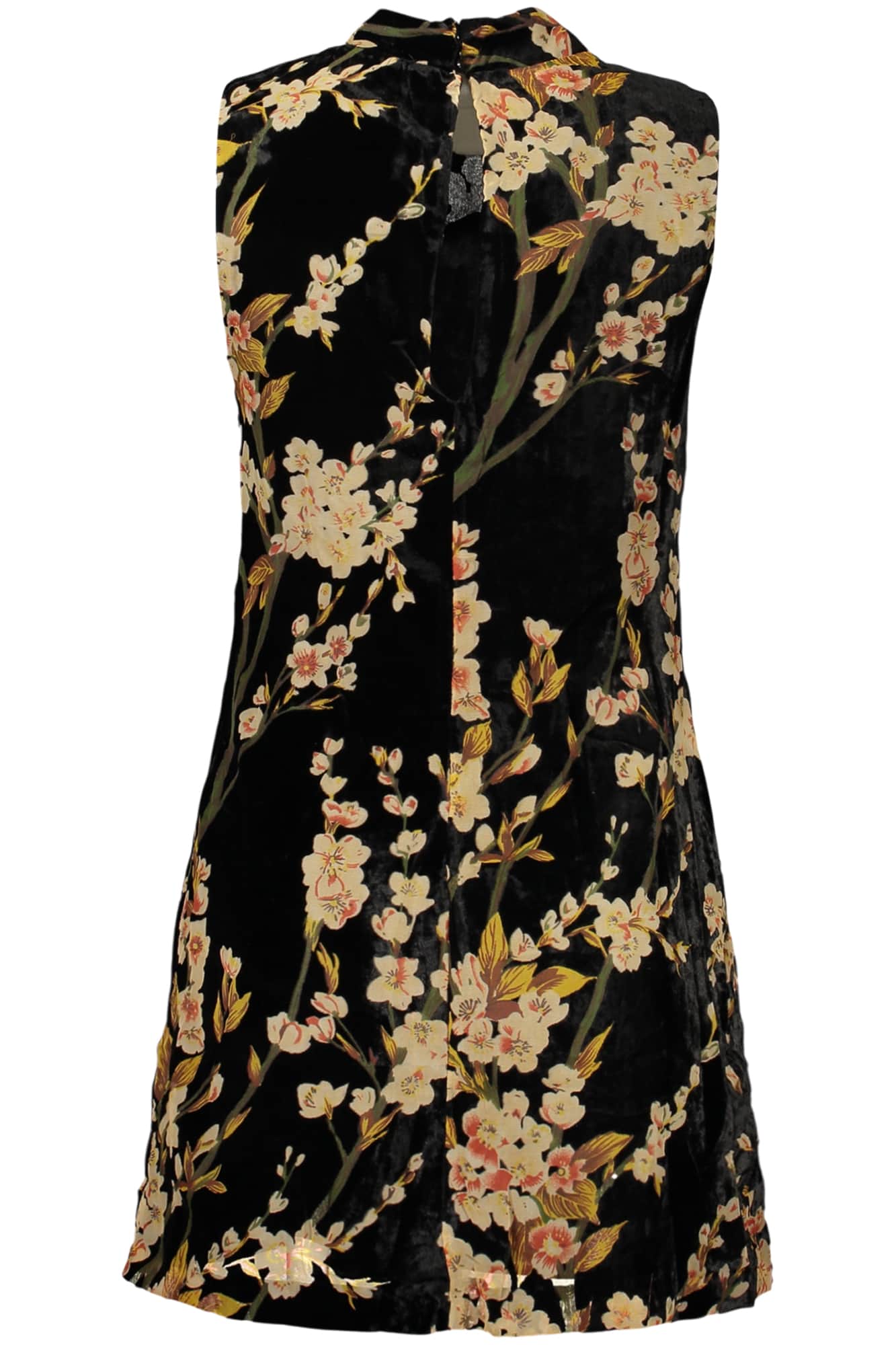 Desigual corto vestido para mujer in negro