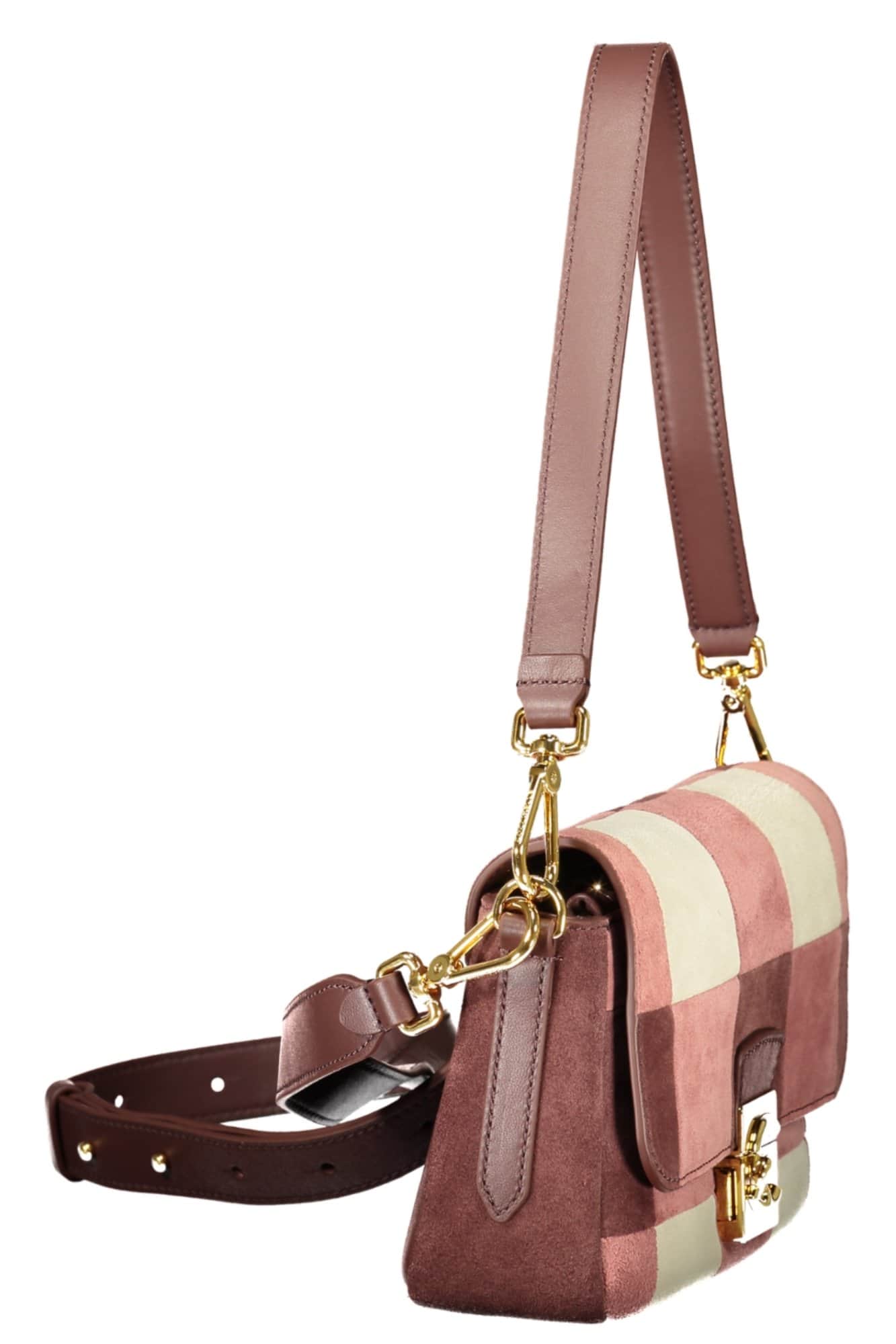 Coccinelle mujer rosa bolso