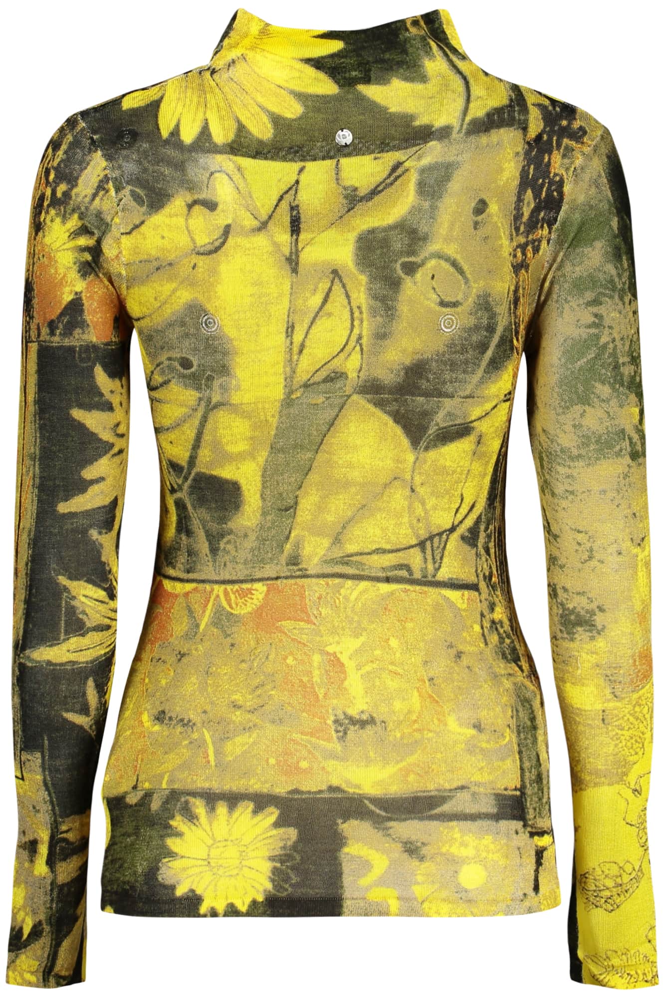 Desigual mujer amarillo jersey