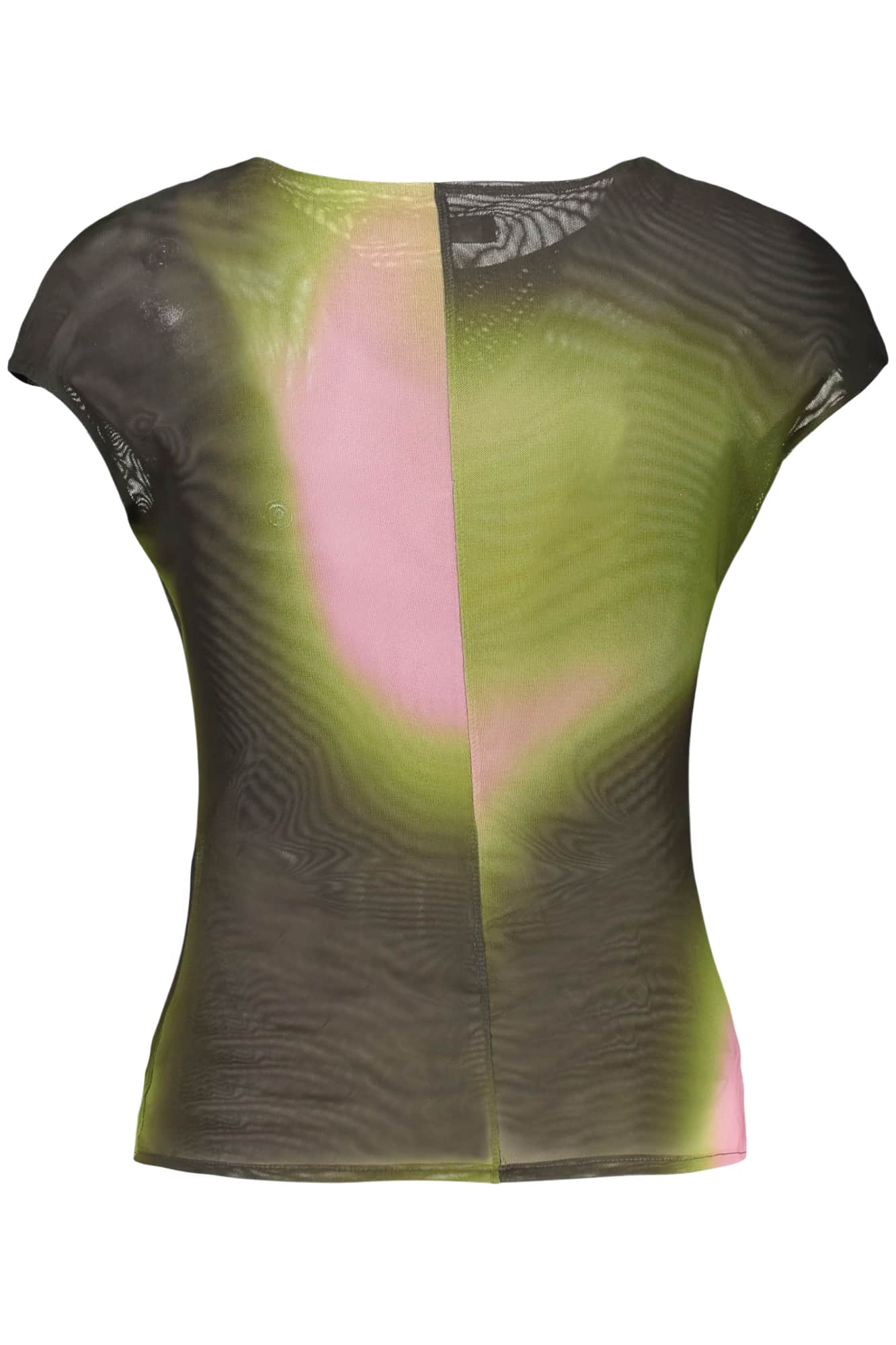Desigual mujer sin mangas t-camisa verde
