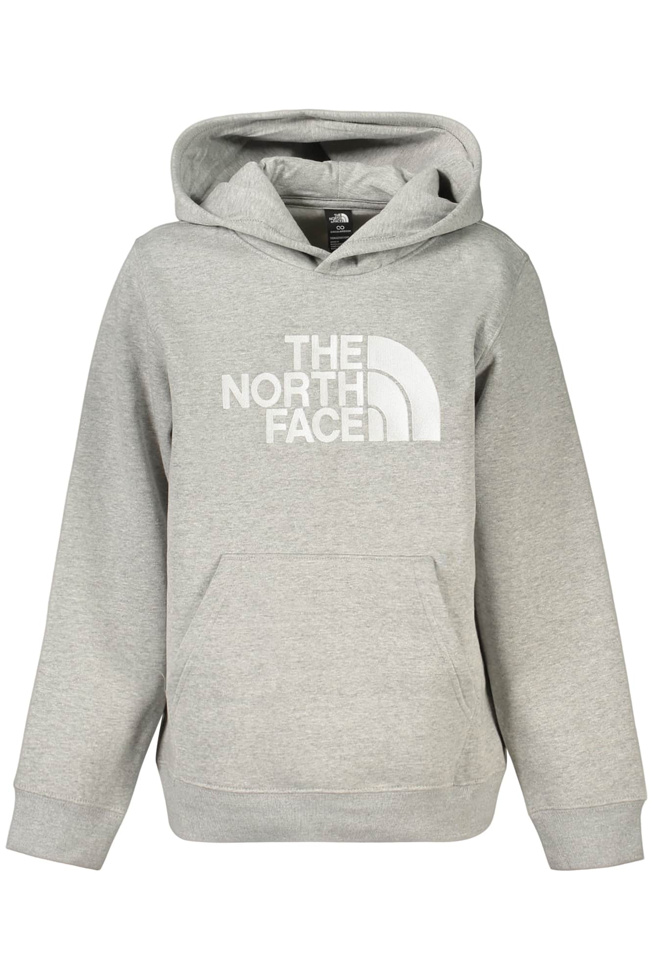 The North Face niños negro con cremallera sudadera
