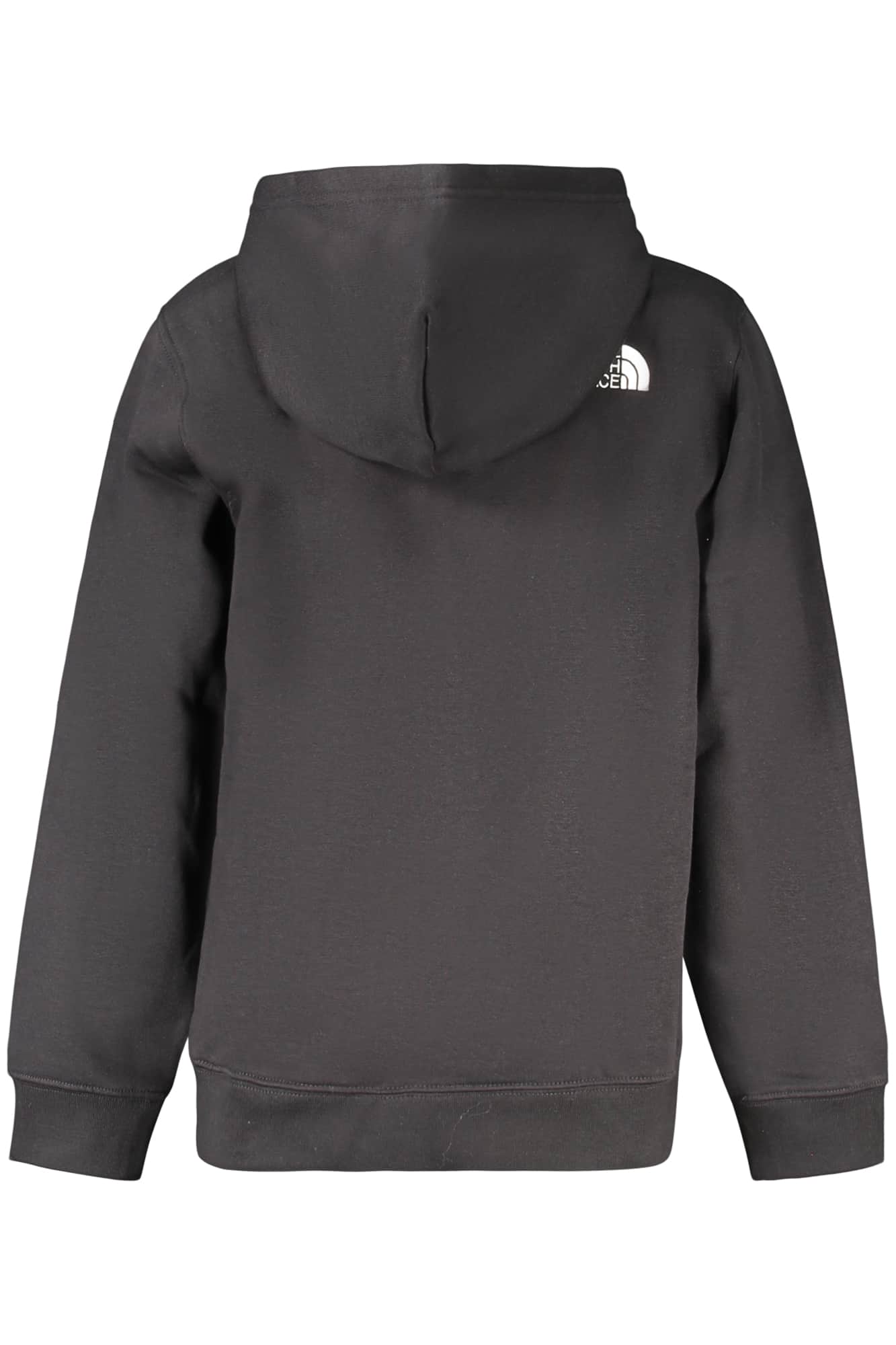 The North Face niños negro con cremallera sudadera