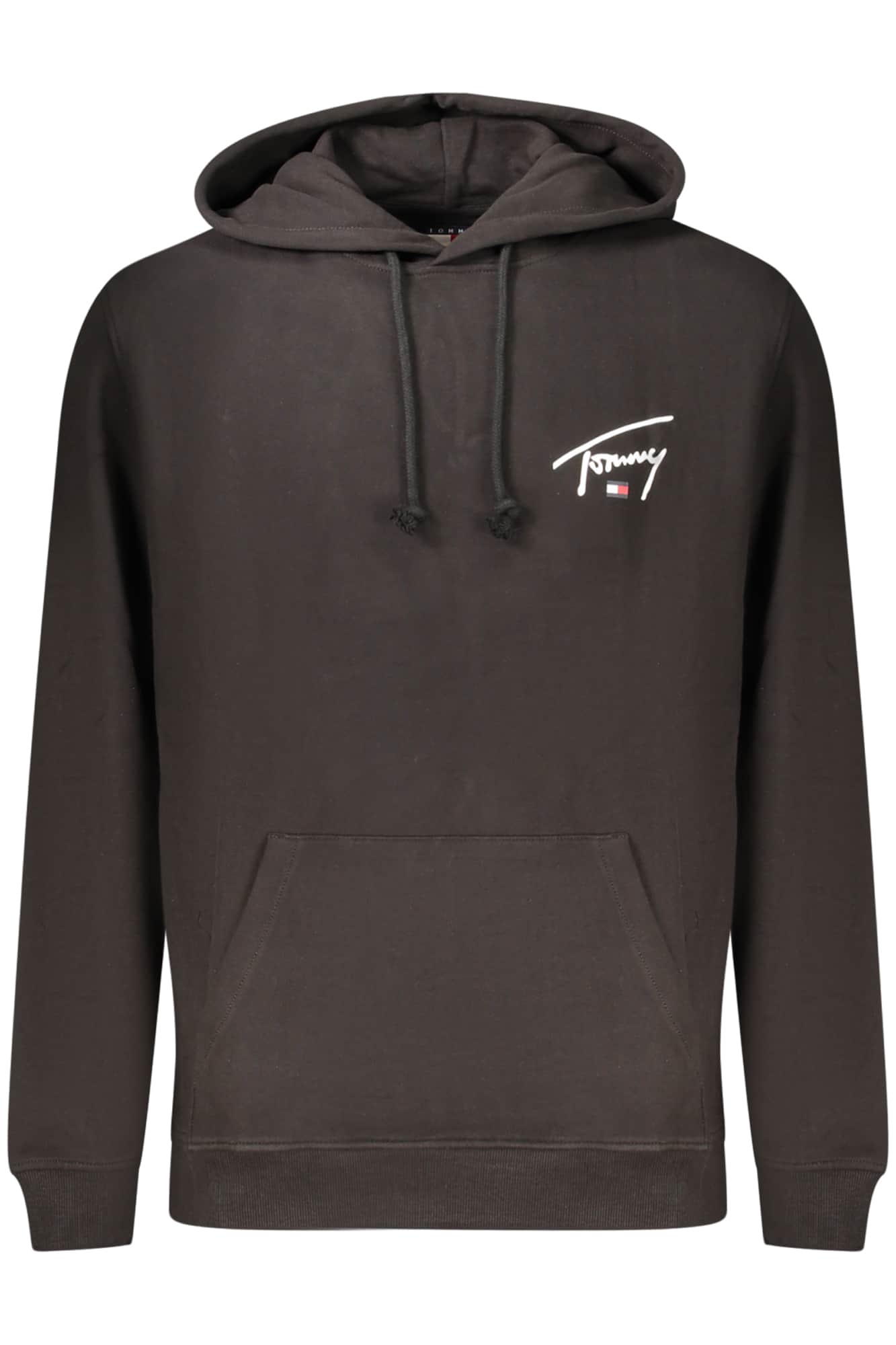 Tommy Hilfiger hombre negro con cremallera sudadera