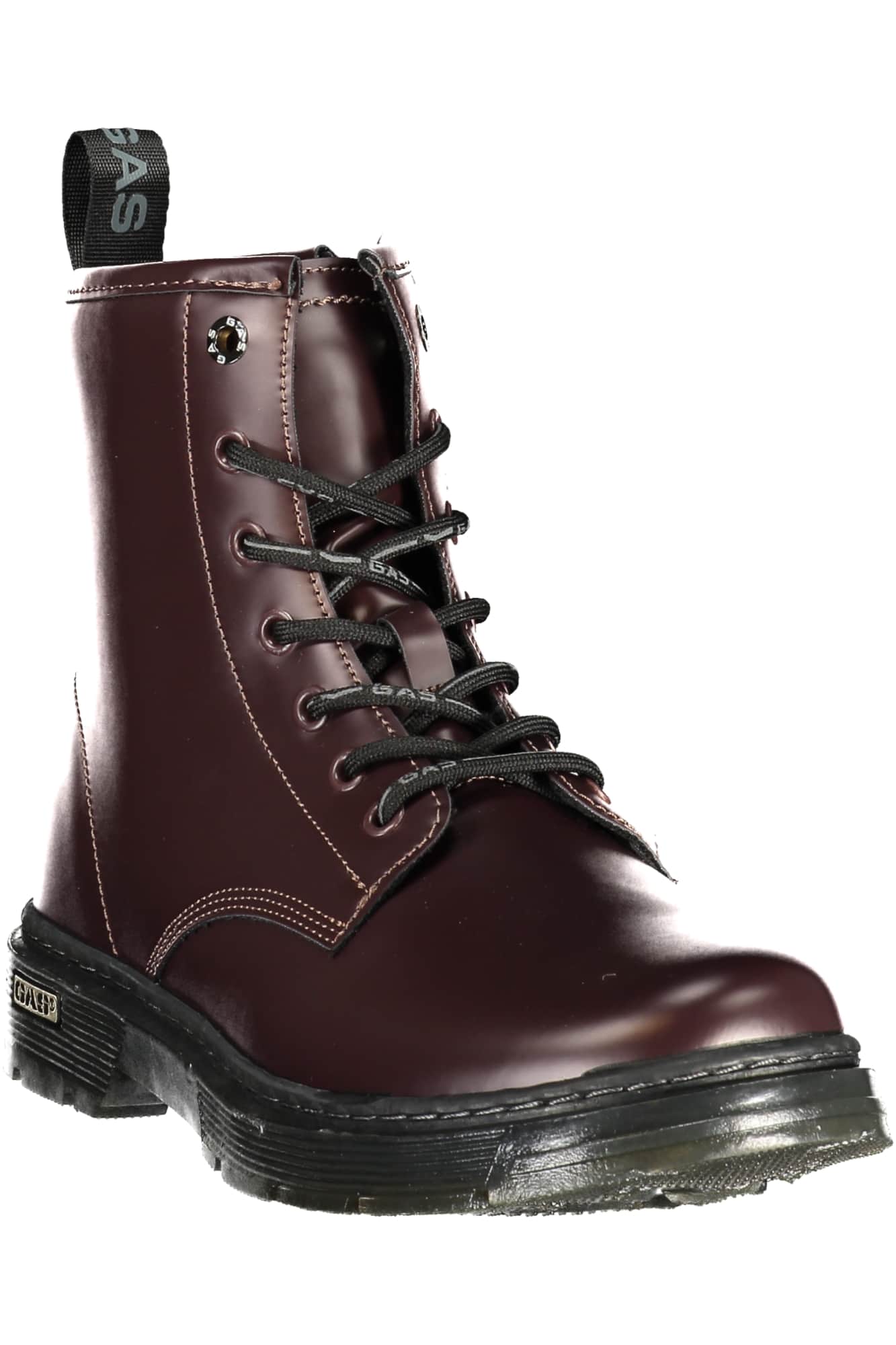Gas mujer negro bota calzado