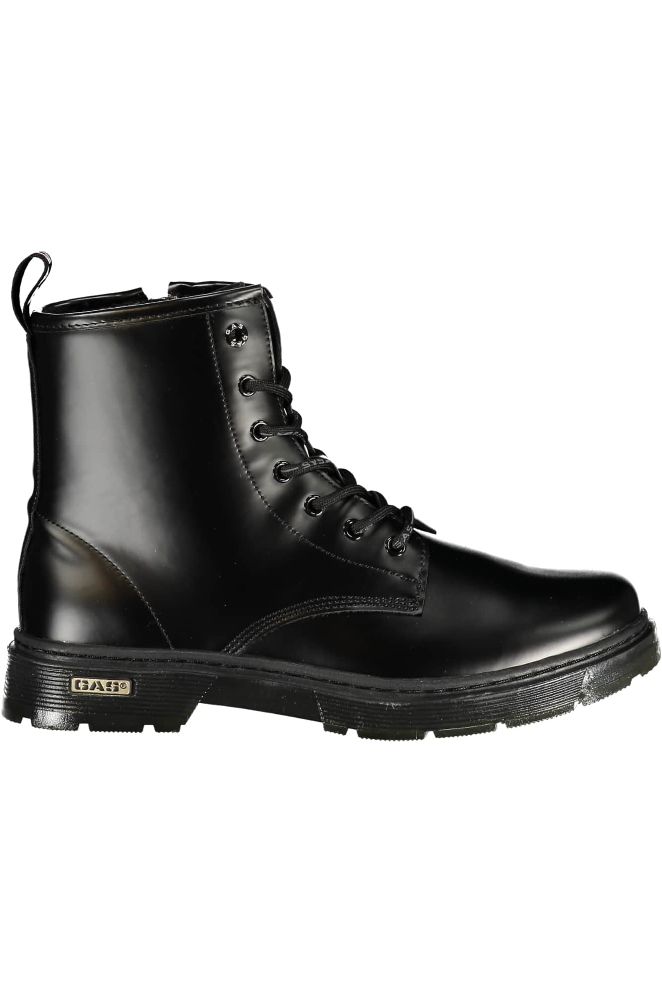 Gas mujer negro bota calzado