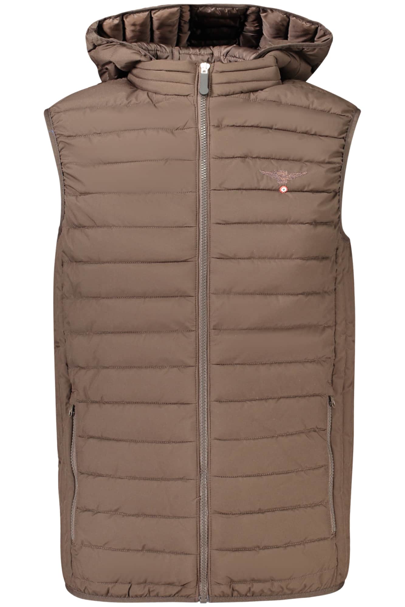 Military academy hombre azul sin mangas chaqueta