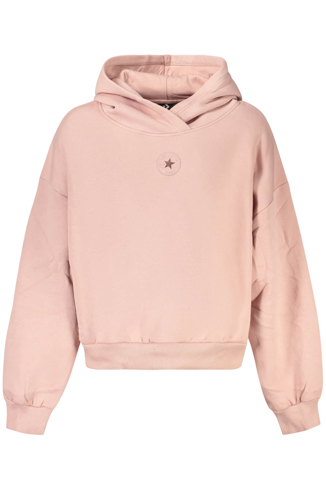 Converse Rosa Con Cremallera Sudadera Con Capucha para Niñas