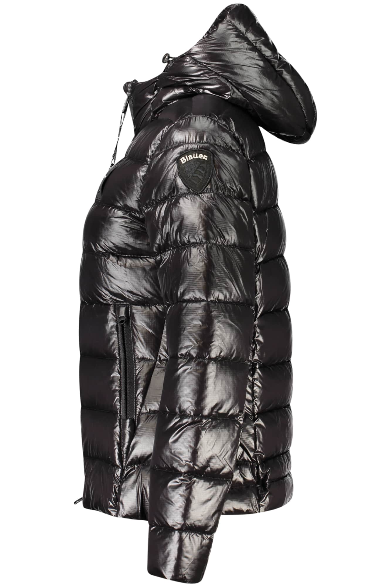 Blauer mujer negro chaqueta