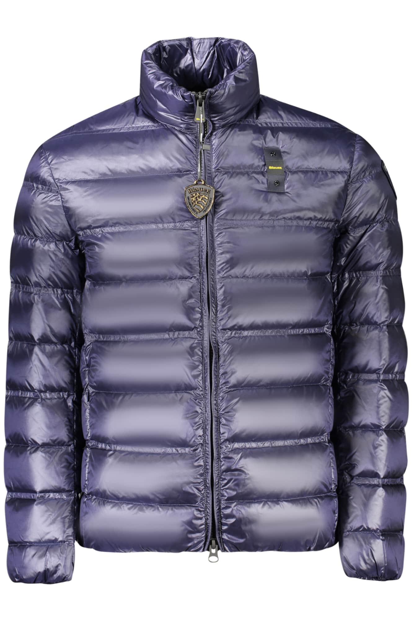 Blauer hombre azul chaqueta