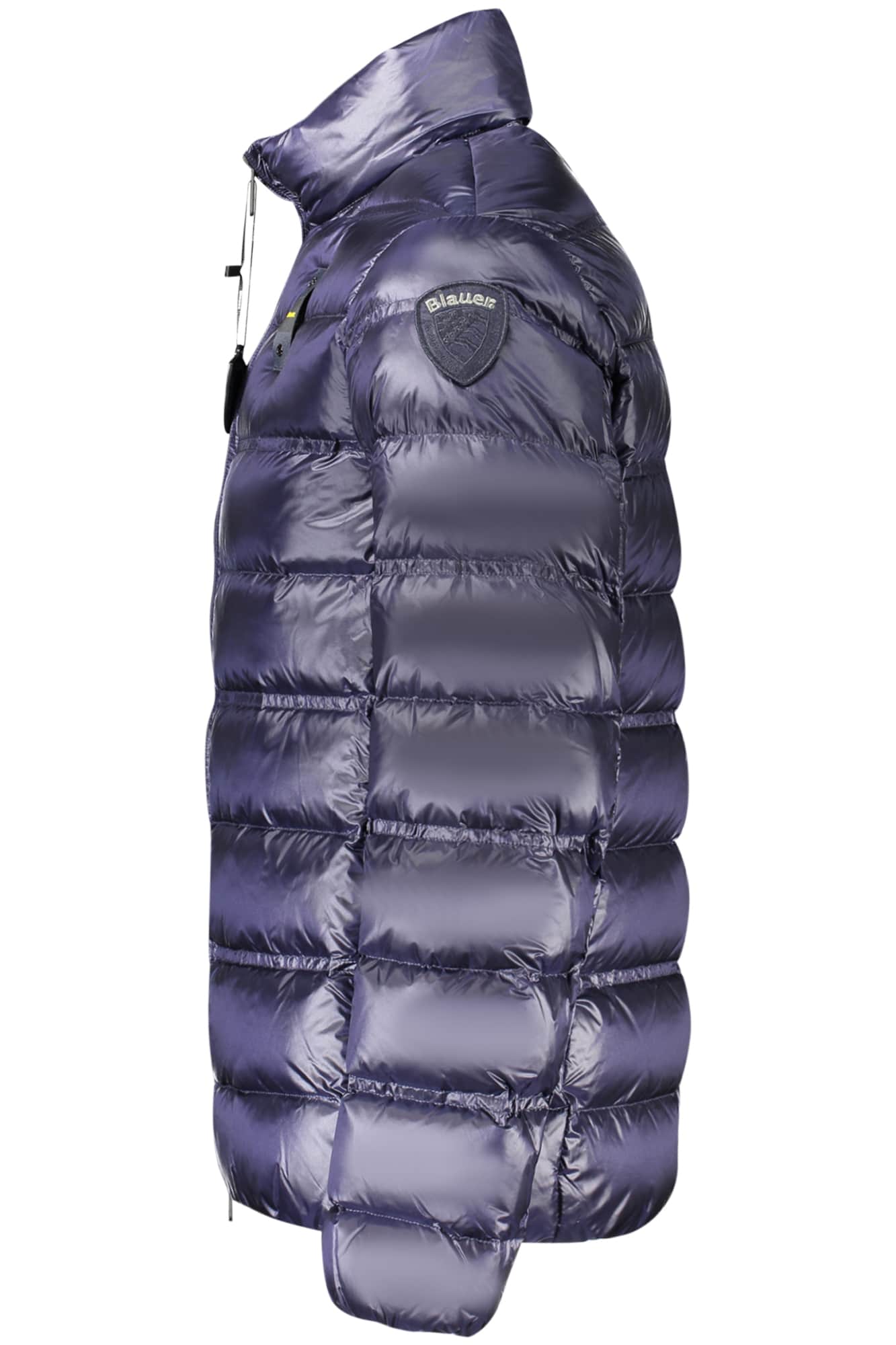 Blauer hombre azul chaqueta